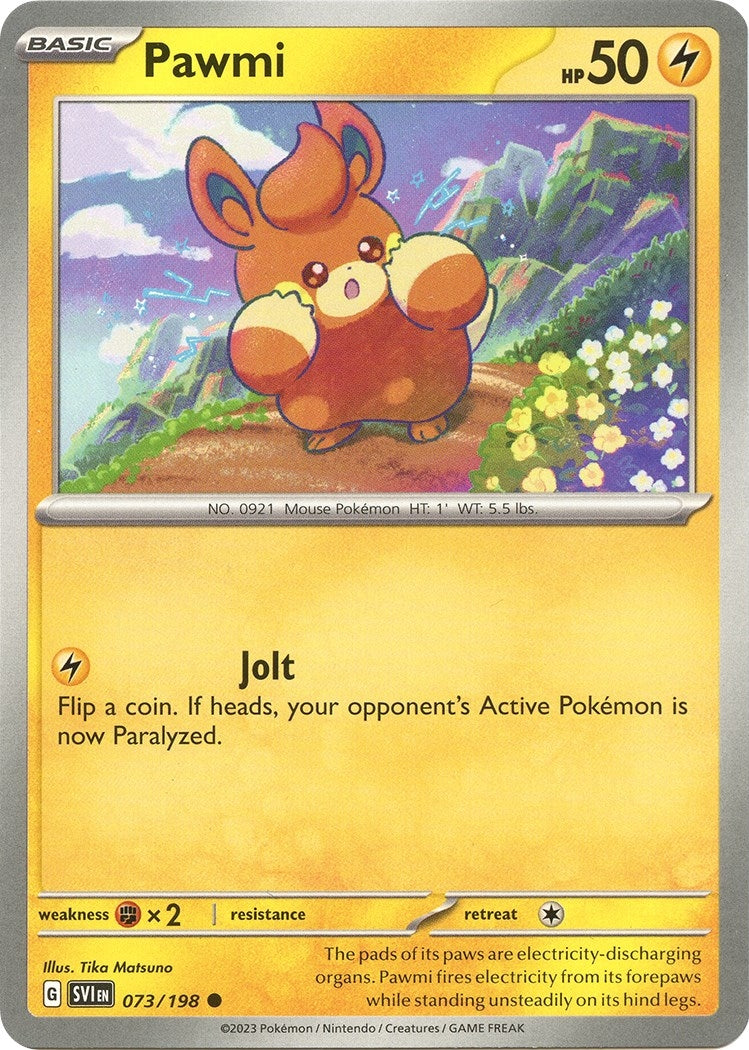 Image for Pawmi (SV01: Scarlet & Violet Base Set) (073/198) - Pokemon