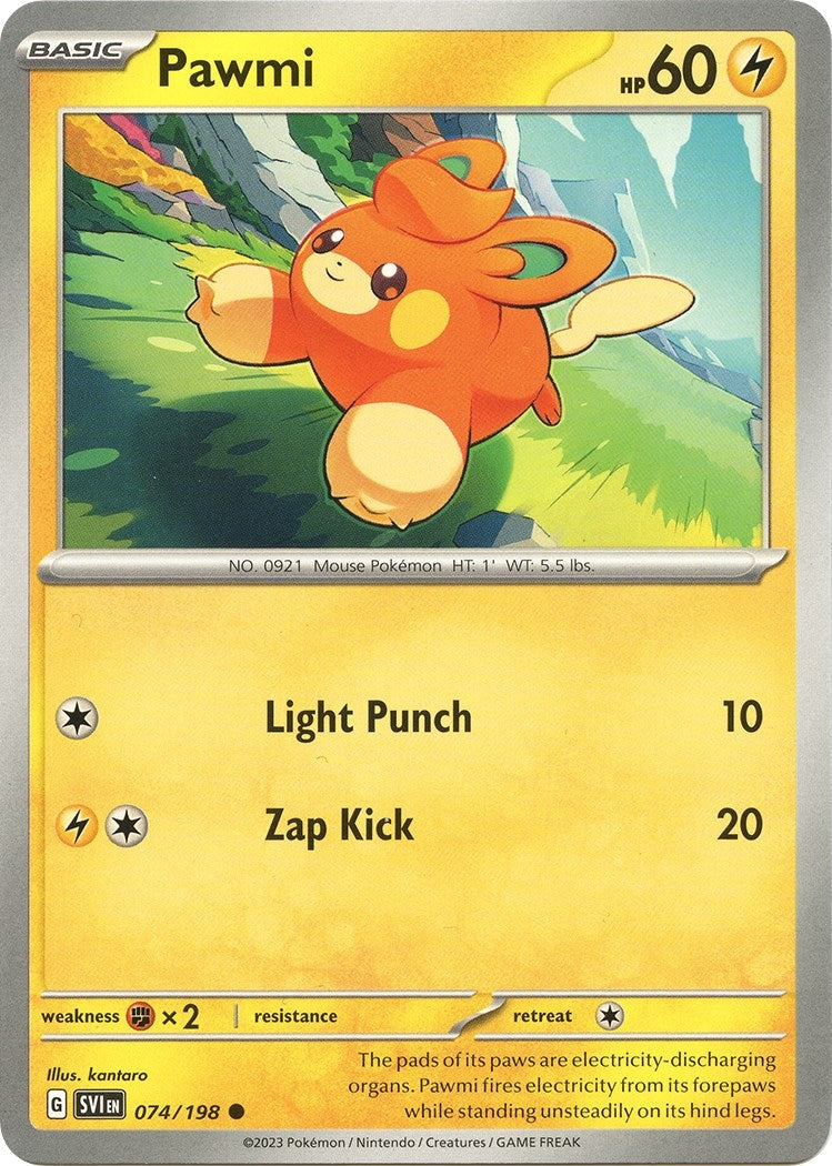 Image for Pawmi (SV01: Scarlet & Violet Base Set) (074/198) - Pokemon