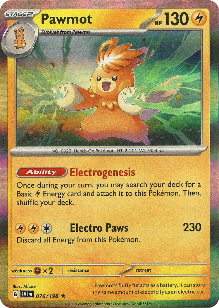 Image for Pawmot (SV01: Scarlet & Violet Base Set) (076/198) - Pokemon