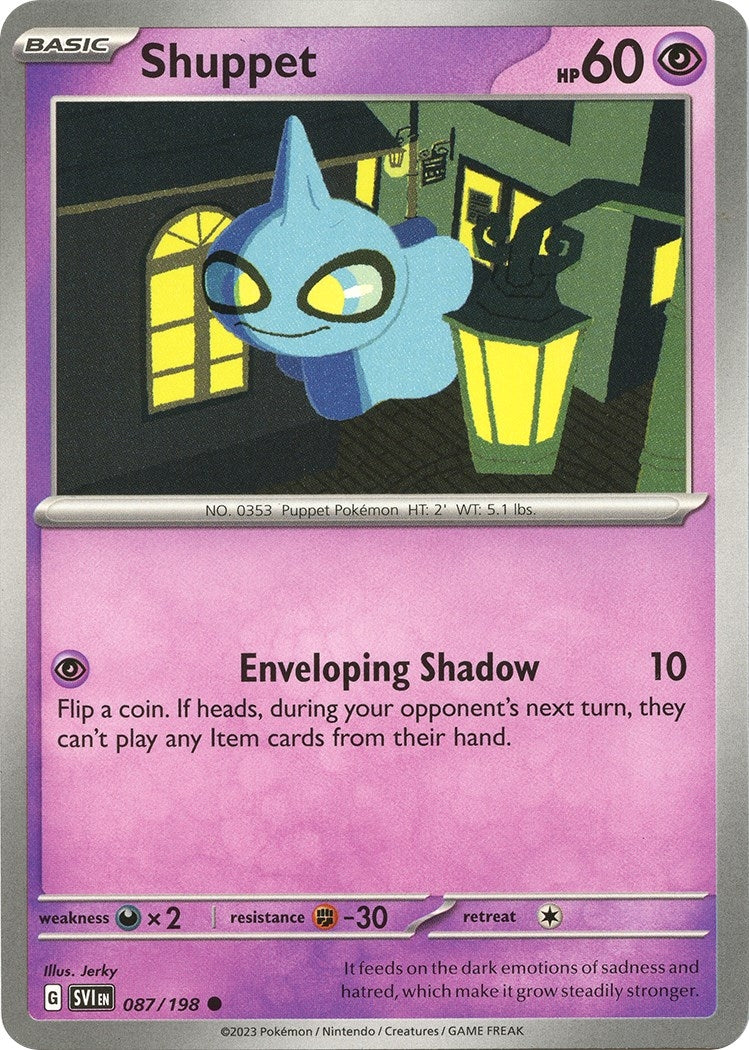 Image for Shuppet (SV01: Scarlet & Violet Base Set) (087/198) - Pokemon