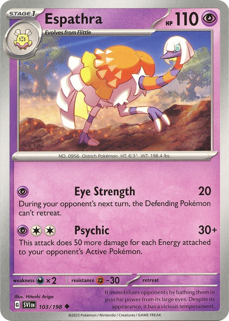 Image for Espathra (SV01: Scarlet & Violet Base Set) (103/198) - Pokemon