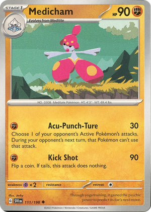 Image for Medicham (SV01: Scarlet & Violet Base Set) (111/198) - Pokemon