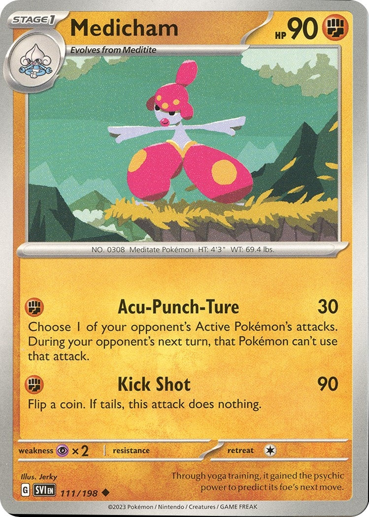 Image for Medicham (SV01: Scarlet & Violet Base Set) (111/198) - Pokemon