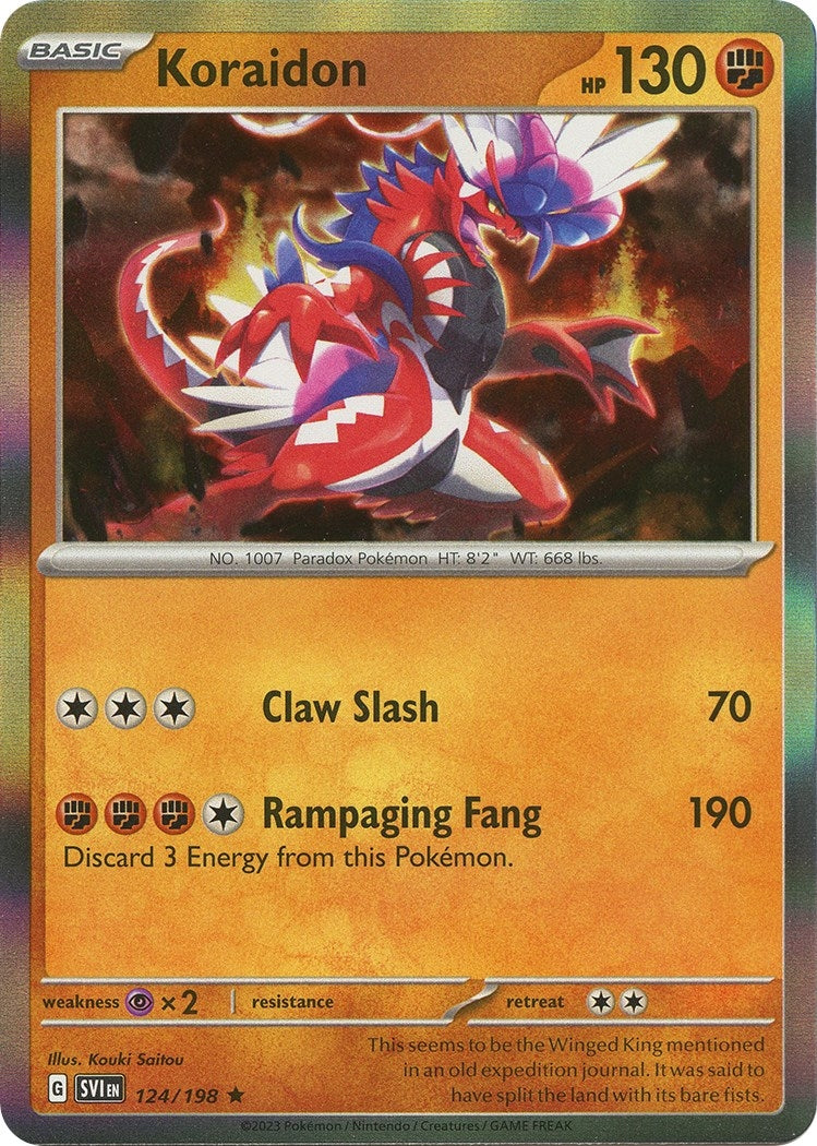Image for Koraidon (SV01: Scarlet & Violet Base Set) (124/198) - Pokemon