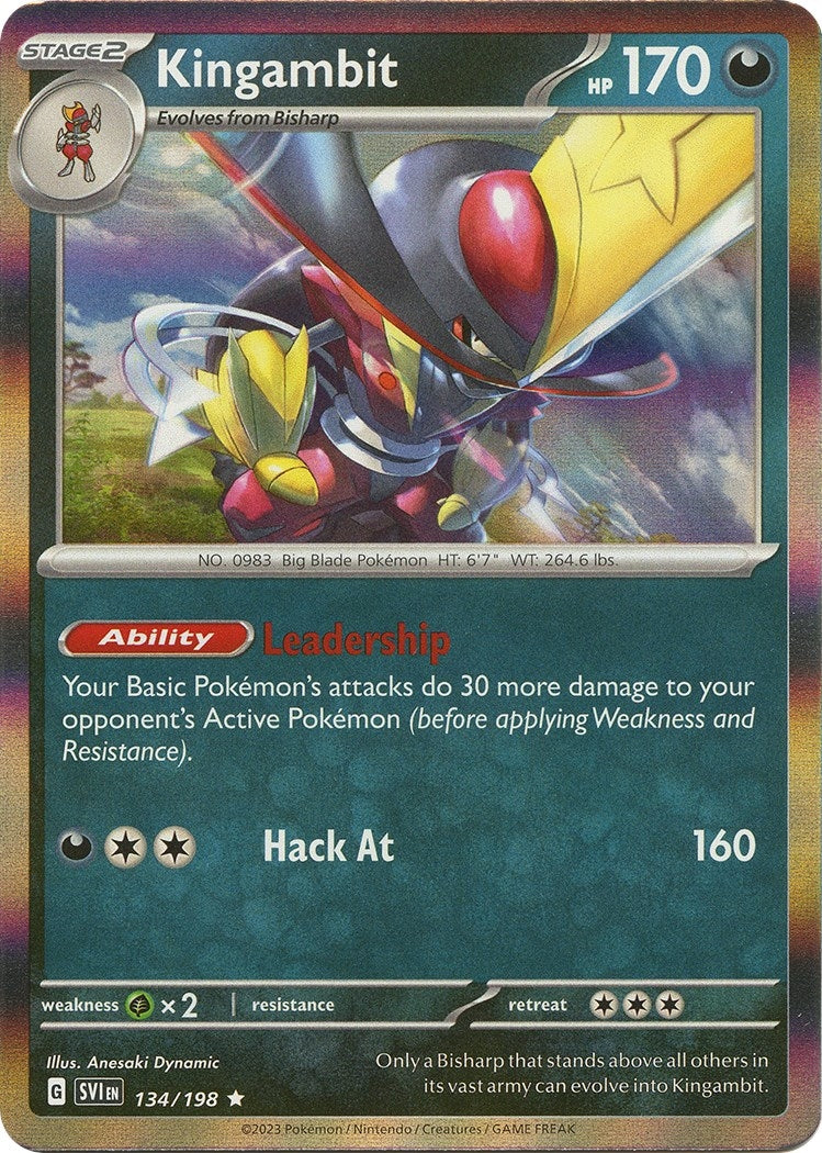 Image for Kingambit (SV01: Scarlet & Violet Base Set) (134/198) - Pokemon