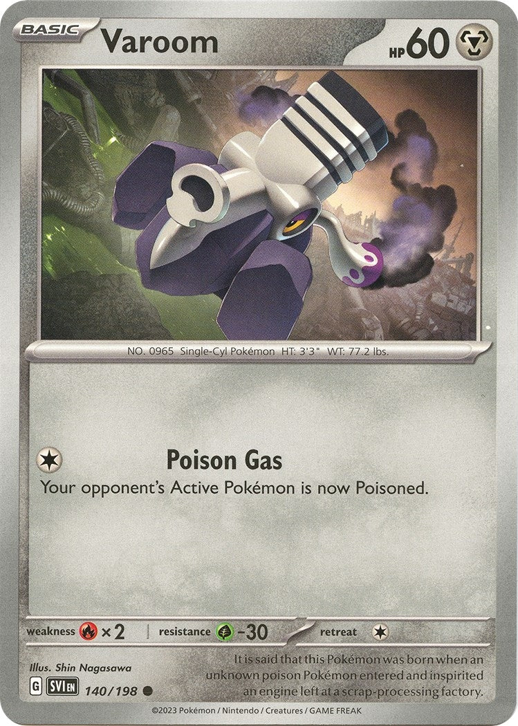 Image for Varoom (SV01: Scarlet & Violet Base Set) (140/198) - Pokemon