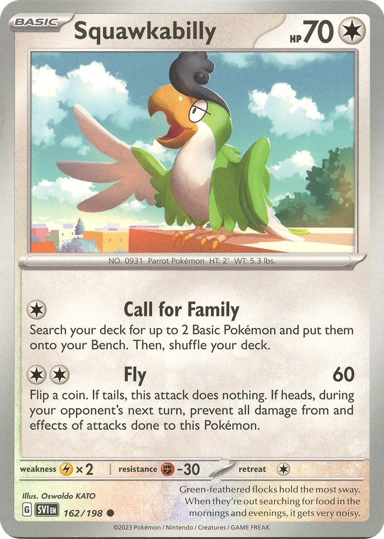 Image for Squawkabilly (SV01: Scarlet & Violet Base Set) (162/198) - Pokemon