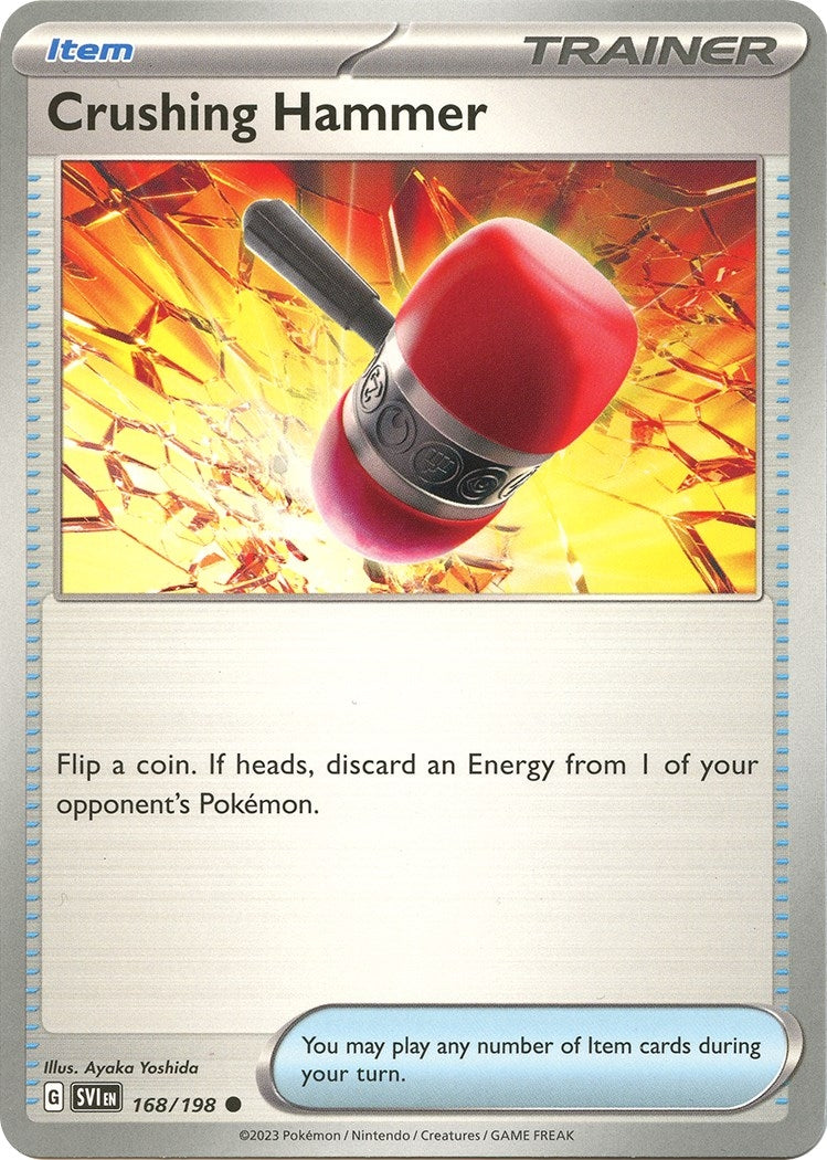 Image for Crushing Hammer (SV01: Scarlet & Violet Base Set) (168/198) - Pokemon