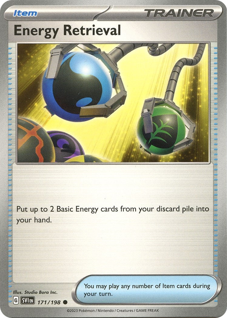 Image for Energy Retrieval (SV01: Scarlet & Violet Base Set) (171/198) - Pokemon