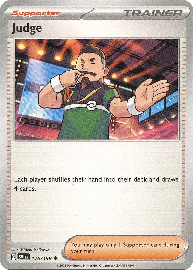 Image for Judge (SV01: Scarlet & Violet Base Set) (176/198) - Pokemon