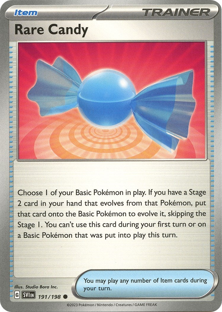Image for Rare Candy (SV01: Scarlet & Violet Base Set) (191/198) - Pokemon