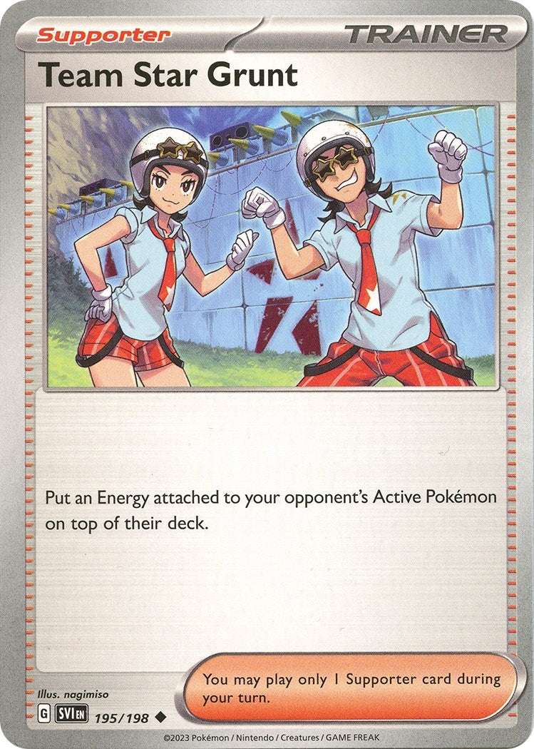 Image for Team Star Grunt (SV01: Scarlet & Violet Base Set) (195/198) - Pokemon