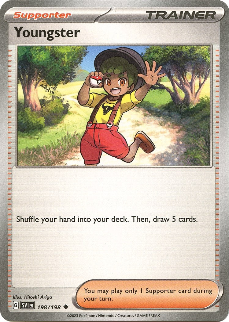 Image for Youngster (SV01: Scarlet & Violet Base Set) (198/198) - Pokemon