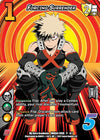 Image for Forcing Surrender (League of Villains Extra Credit Series) (UniVersus: My Hero Academia Promo Cards) (MHA04-EXCR P 4/7) - UniVersus
