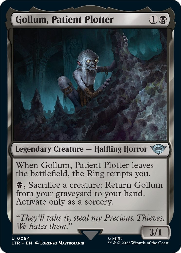 Image for Gollum, Patient Plotter (Universes Beyond: The Lord of the Rings: Tales of Middle-earth) (84) - Magic: The Gathering