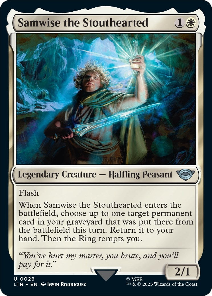 Image for Samwise the Stouthearted (Universes Beyond: The Lord of the Rings: Tales of Middle-earth) (28) - Magic: The Gathering