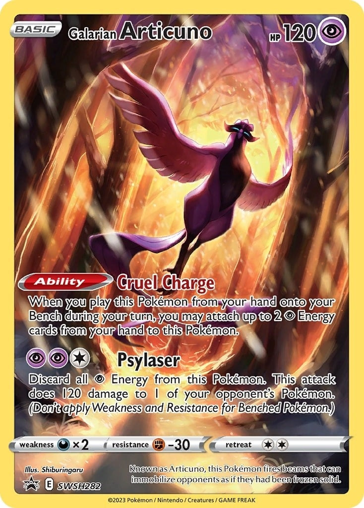 Image for Galarian Articuno - SWSH282 (SWSH: Sword & Shield Promo Cards) (SWSH282) - Pokemon