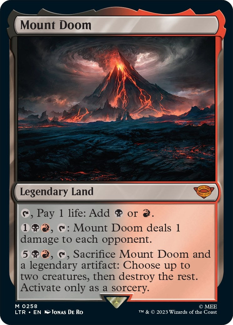 Image for Mount Doom (Universes Beyond: The Lord of the Rings: Tales of Middle-earth) (258) - Magic: The Gathering