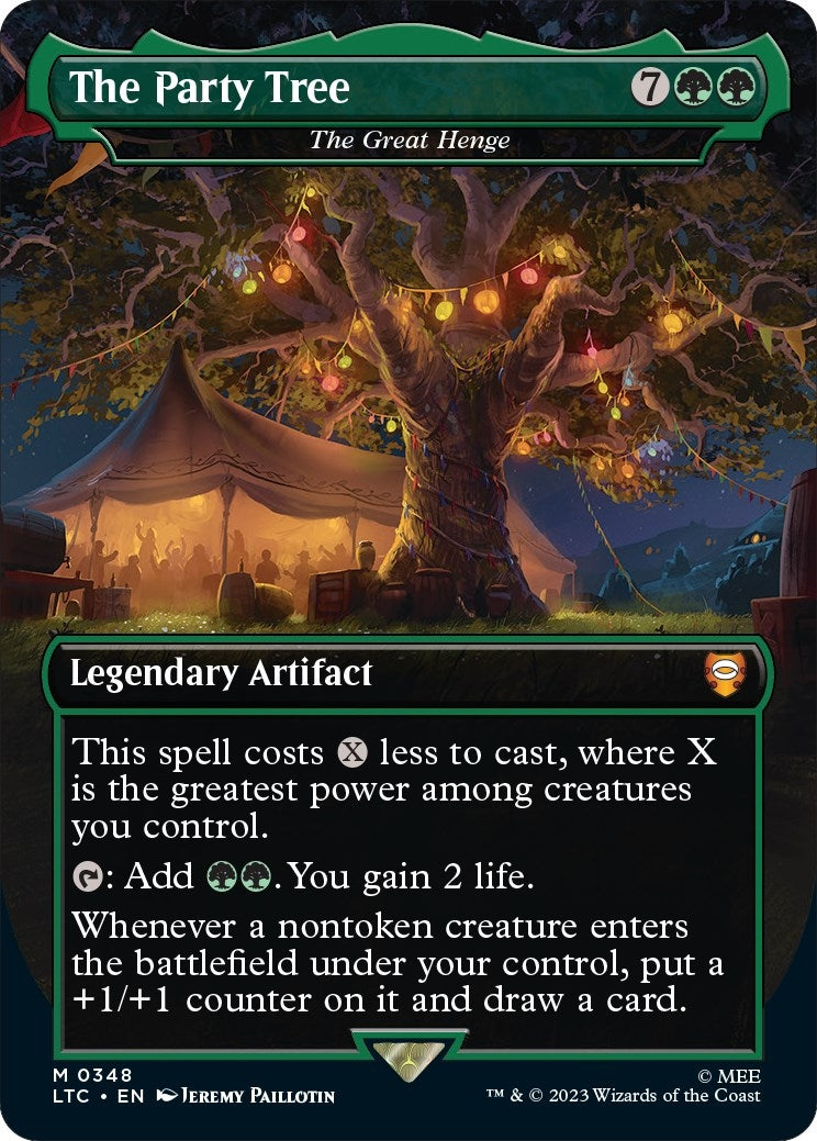 Image for The Party Tree - The Great Henge (Commander: The Lord of the Rings: Tales of Middle-earth) (348) - Magic: The Gathering