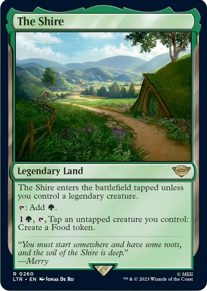 Image for The Shire (Universes Beyond: The Lord of the Rings: Tales of Middle-earth) (260) - Magic: The Gathering