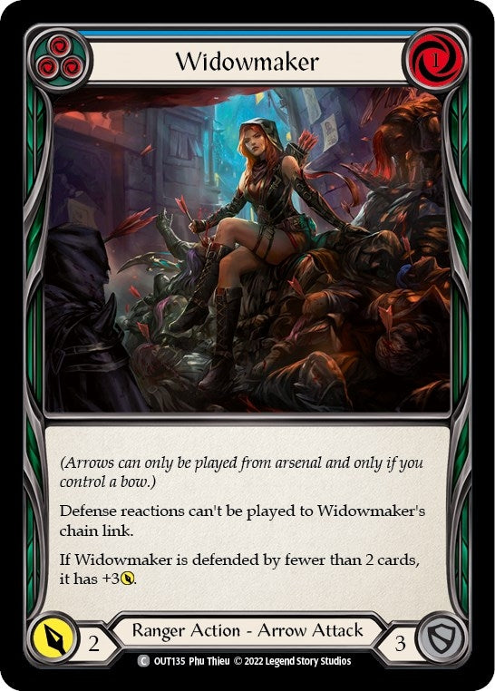 Image for Widowmaker (Blue) (Outsiders) (OUT135) - Flesh and Blood TCG
