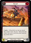 Image for Recoil (Red) (Outsiders) (OUT059) - Flesh and Blood TCG