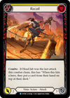 Image for Recoil (Yellow) (Outsiders) (OUT060) - Flesh and Blood TCG