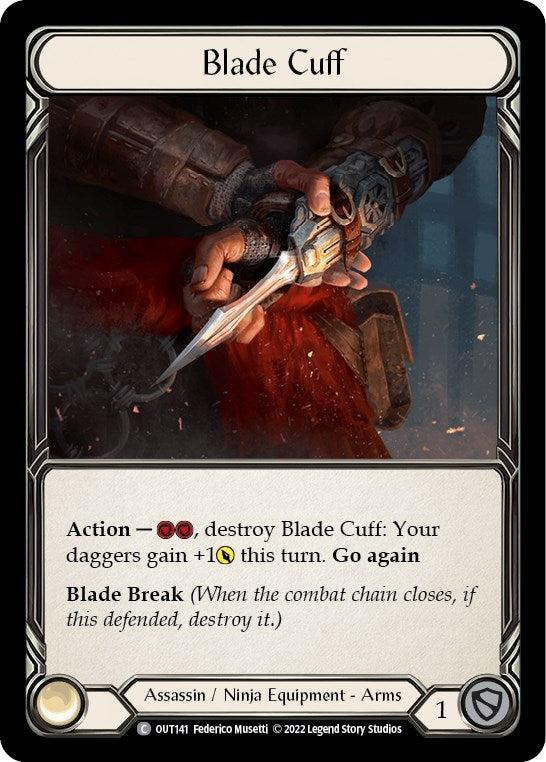 Image for Blade Cuff (Outsiders) (OUT141) - Flesh and Blood TCG
