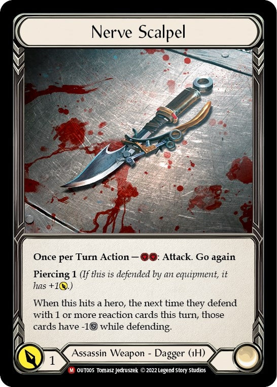 Image for Nerve Scalpel (Outsiders) (OUT005) - Flesh and Blood TCG
