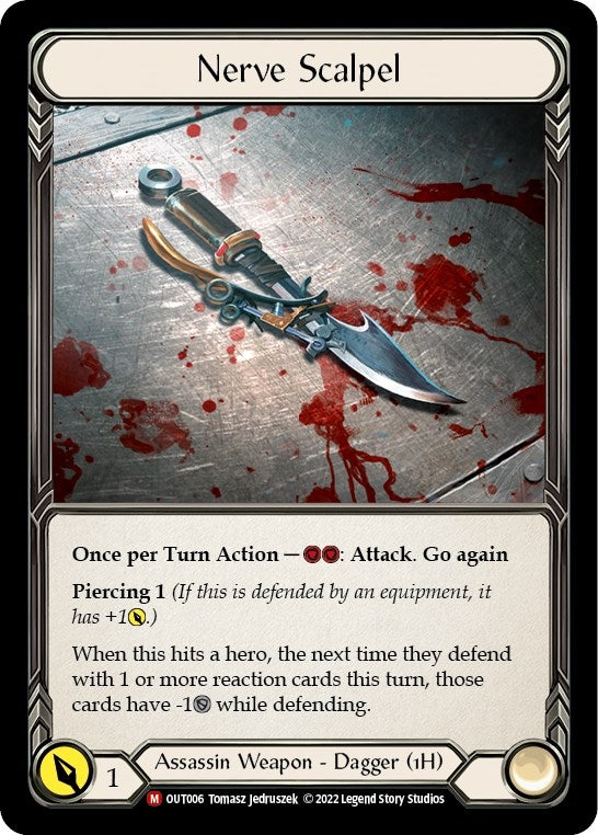 Image for Nerve Scalpel (OUT006) (Outsiders) (OUT006) - Flesh and Blood TCG