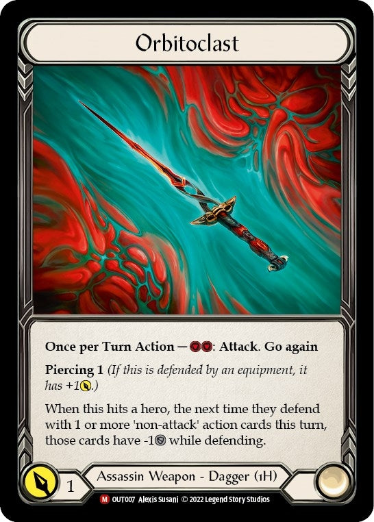 Image for Orbitoclast (Outsiders) (OUT007) - Flesh and Blood TCG