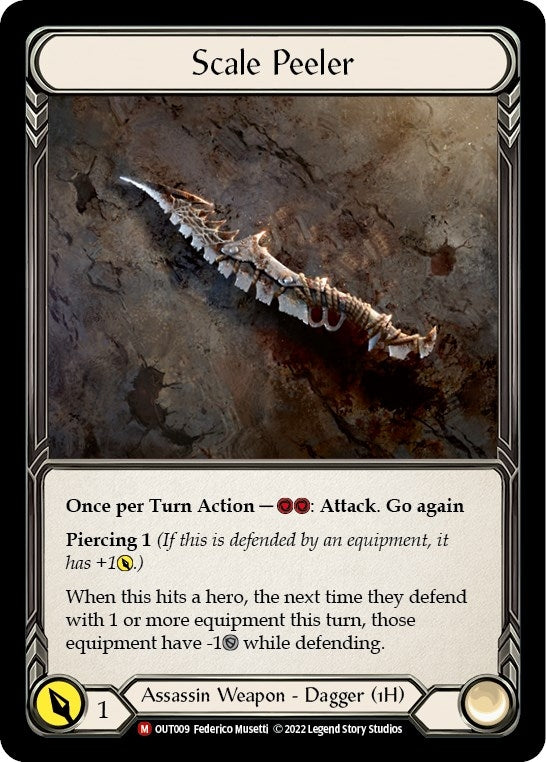 Image for Scale Peeler (Outsiders) (OUT009) - Flesh and Blood TCG
