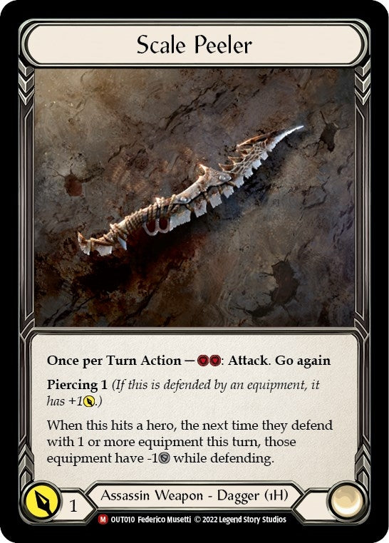 Image for Scale Peeler (OUT010) (Outsiders) (OUT010) - Flesh and Blood TCG