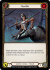 Image for Humble (Yellow) (Outsiders) (OUT190) - Flesh and Blood TCG