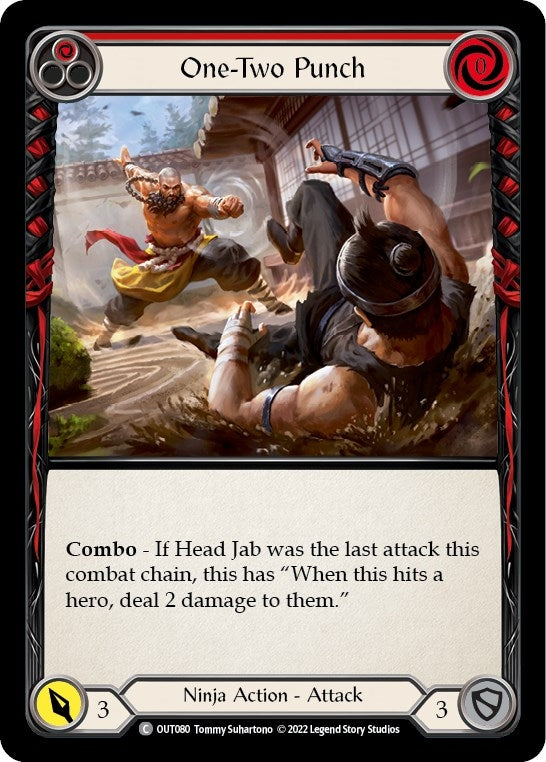 Image for One-Two Punch (Red) (Outsiders) (OUT080) - Flesh and Blood TCG