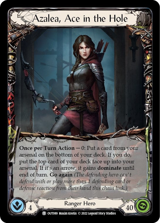 Image for Azalea, Ace in the Hole (Outsiders) (OUT089) - Flesh and Blood TCG