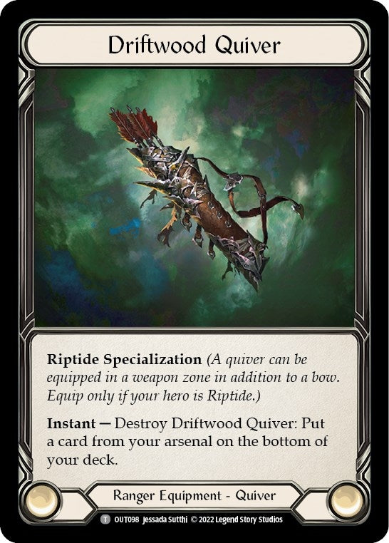 Image for Driftwood Quiver (Outsiders) (OUT098) - Flesh and Blood TCG