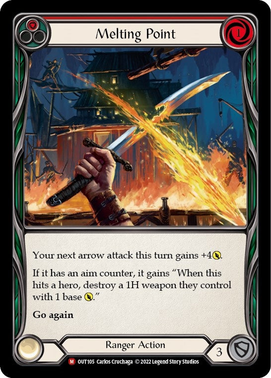 Image for Melting Point (Outsiders) (OUT105) - Flesh and Blood TCG