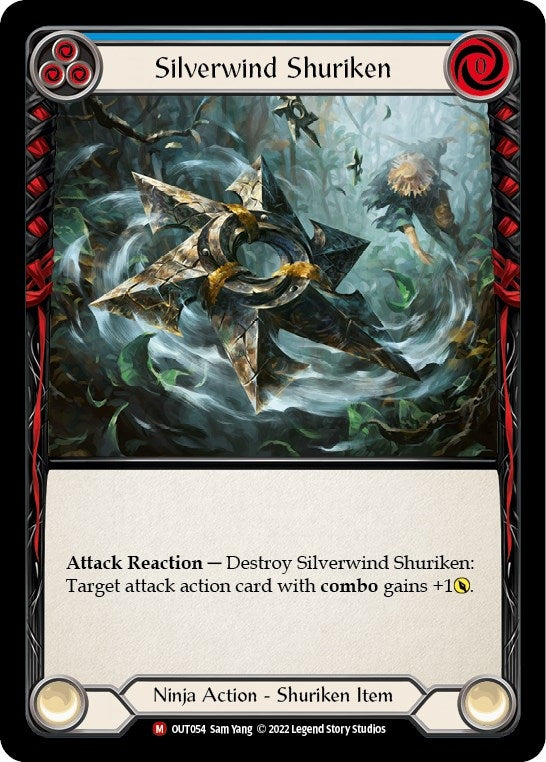 Image for Silverwind Shuriken (Outsiders) (OUT054) - Flesh and Blood TCG