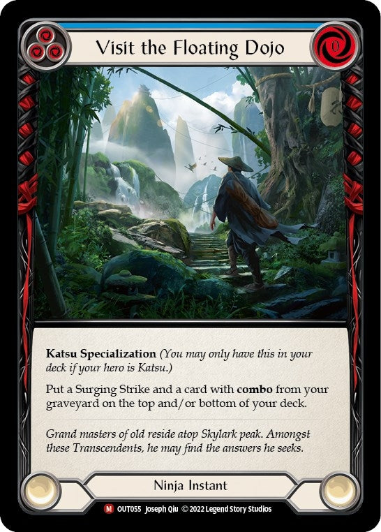 Image for Visit the Floating Dojo (Outsiders) (OUT055) - Flesh and Blood TCG