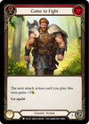 Image for Come to Fight (Red) (Outsiders) (OUT222) - Flesh and Blood TCG