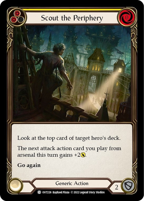 Image for Scout the Periphery (Yellow) (Outsiders) (OUT226) - Flesh and Blood TCG