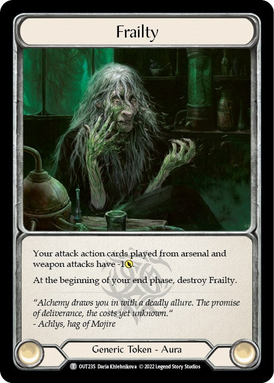 Image for Frailty (Outsiders) (OUT235) - Flesh and Blood TCG