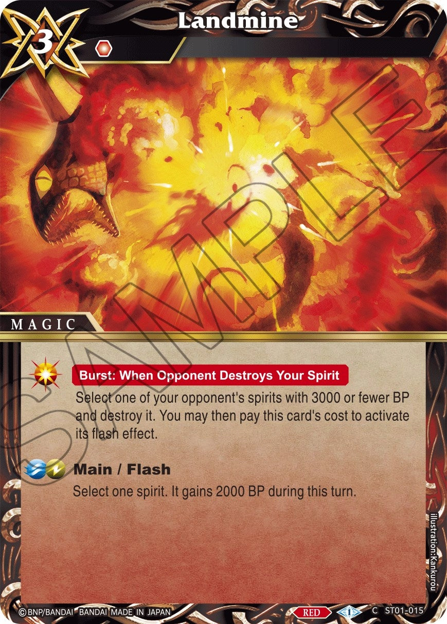 Image for Landmine (Starter Deck 01: Dragon Onslaught) (ST01-015) - Battle Spirits Saga