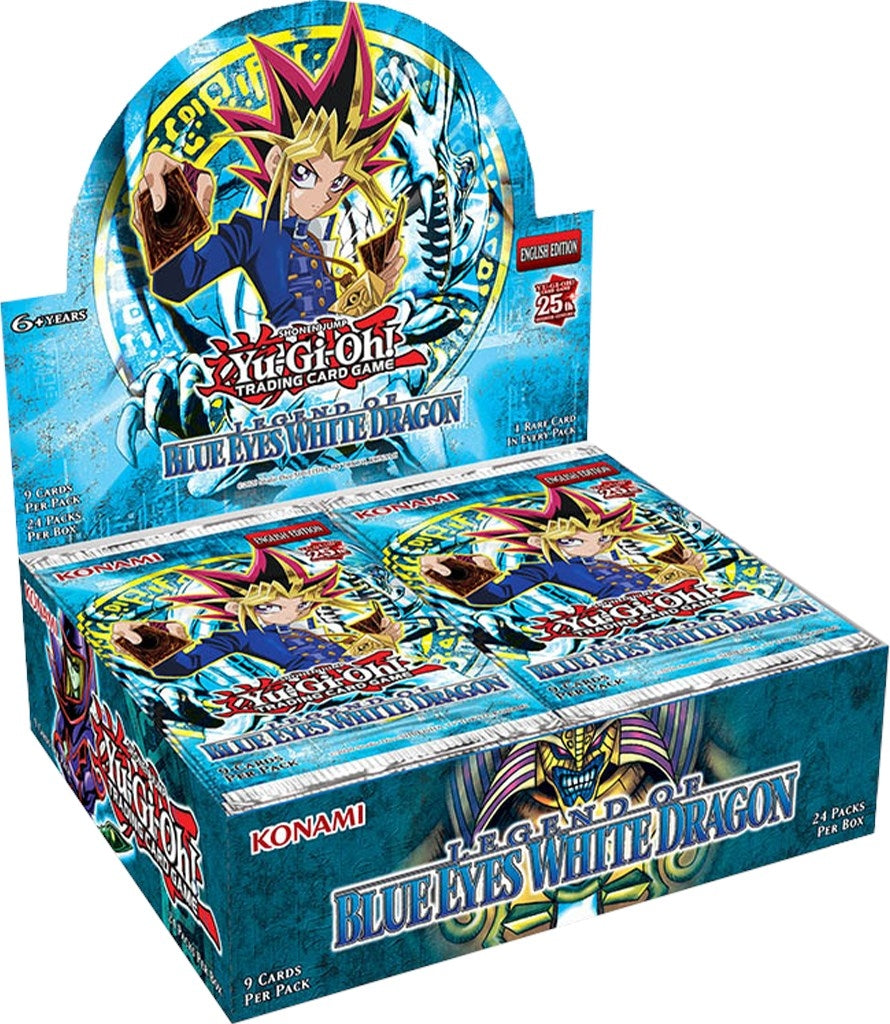 Image for Legend of Blue Eyes White Dragon Booster Box (25th Anniversary Edition) - YuGiOh