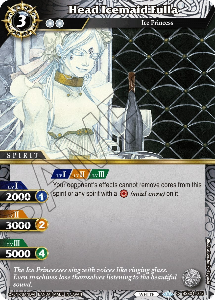 Image for Head Icemaid Fulla (Dawn of History) (BSS01-073) - Battle Spirits Saga