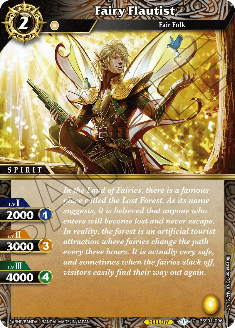 Image for Fairy Flautist (Dawn of History) (BSS01-096) - Battle Spirits Saga