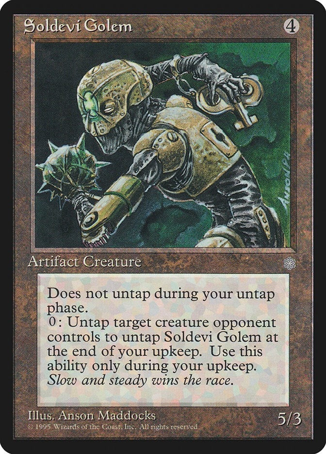 Image for Soldevi Golem (Ice Age) - Magic: The Gathering