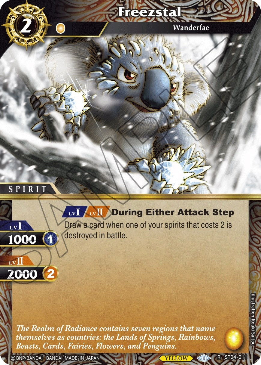 Image for Freezstal (Starter Deck 04: Forbidden Magic) (ST04-011) - Battle Spirits Saga