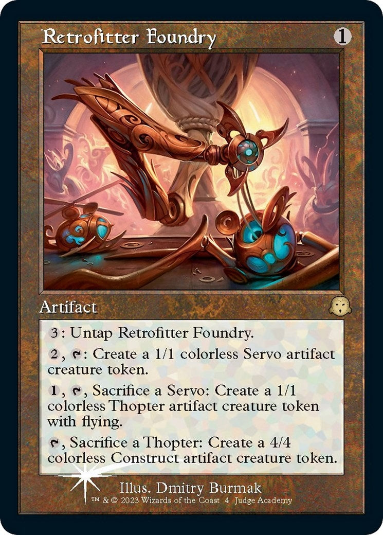 Image for Retrofitter Foundry (Judge Promos) (4) - Magic: The Gathering